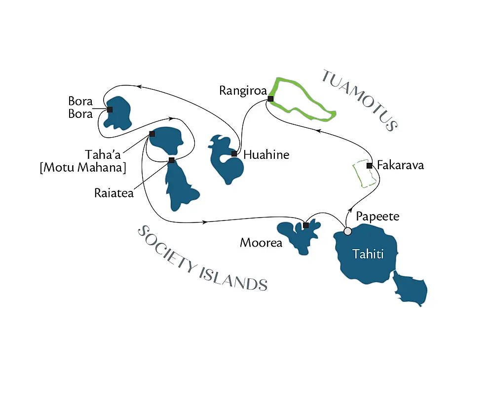 More Tuamotus & Society Islands null