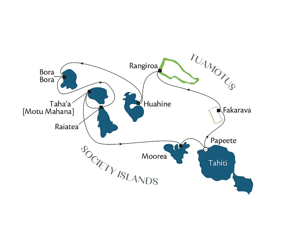 More Tuamotus & Society Islands null