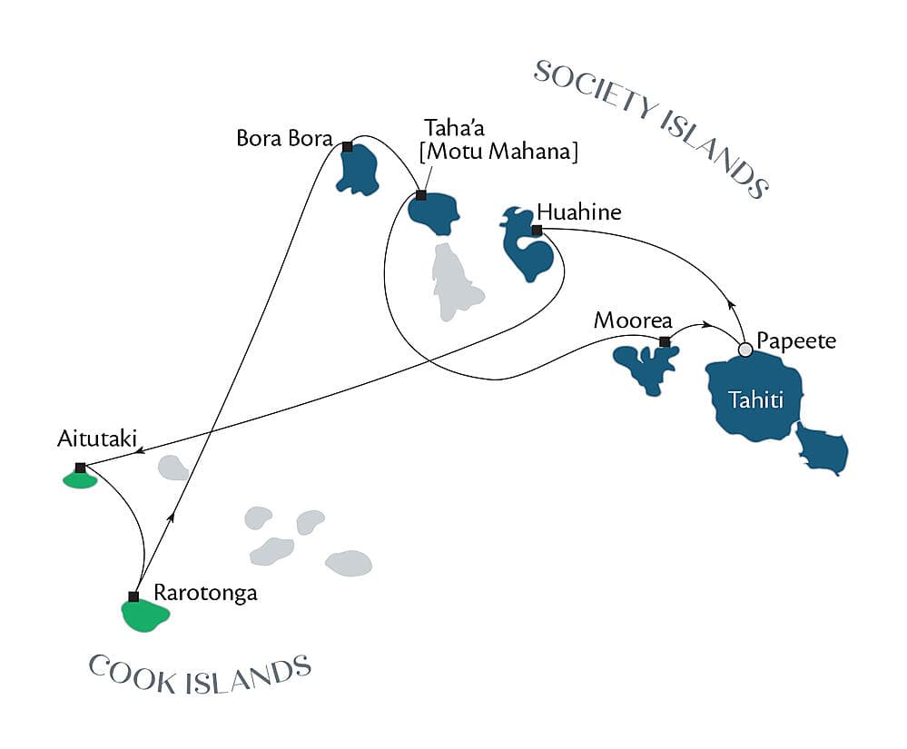 Cook Islands & Society Islands